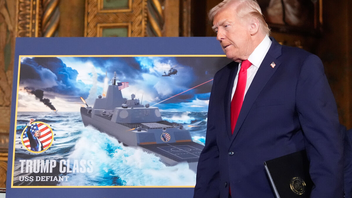 Trump announces new battleship to