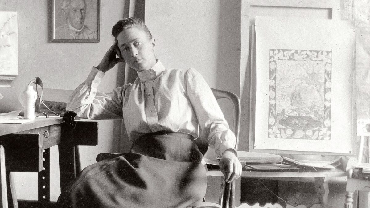 Conflict over Hilma af Klint's work resolved as paintings to remain on public display