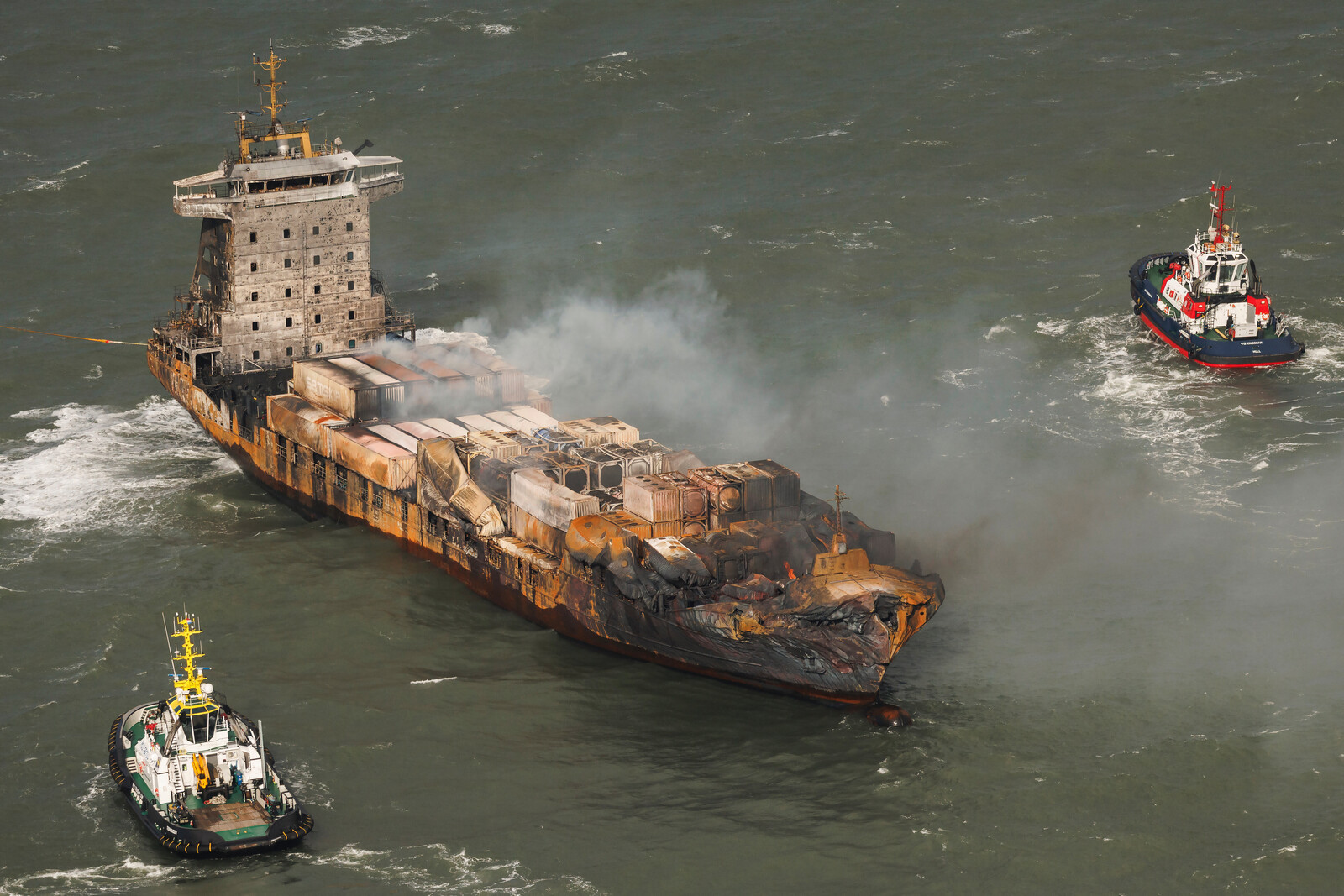 Captain suspected of causing another