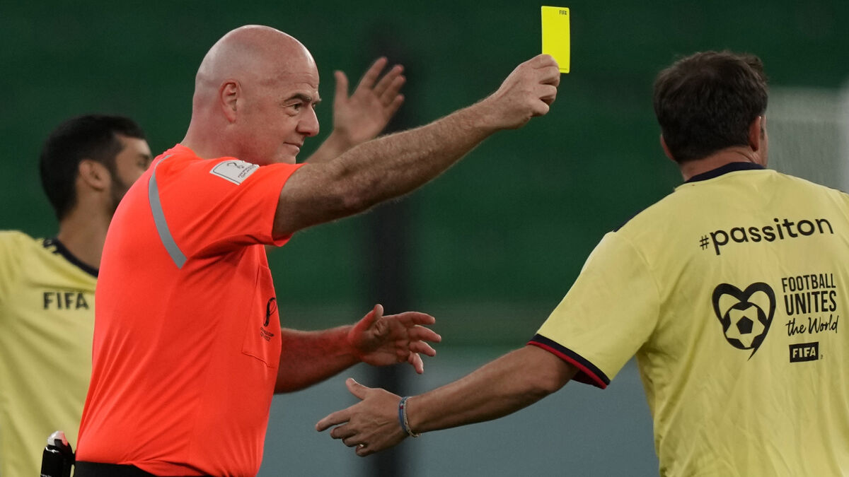 Yellow cards canceled after World Cup group stage