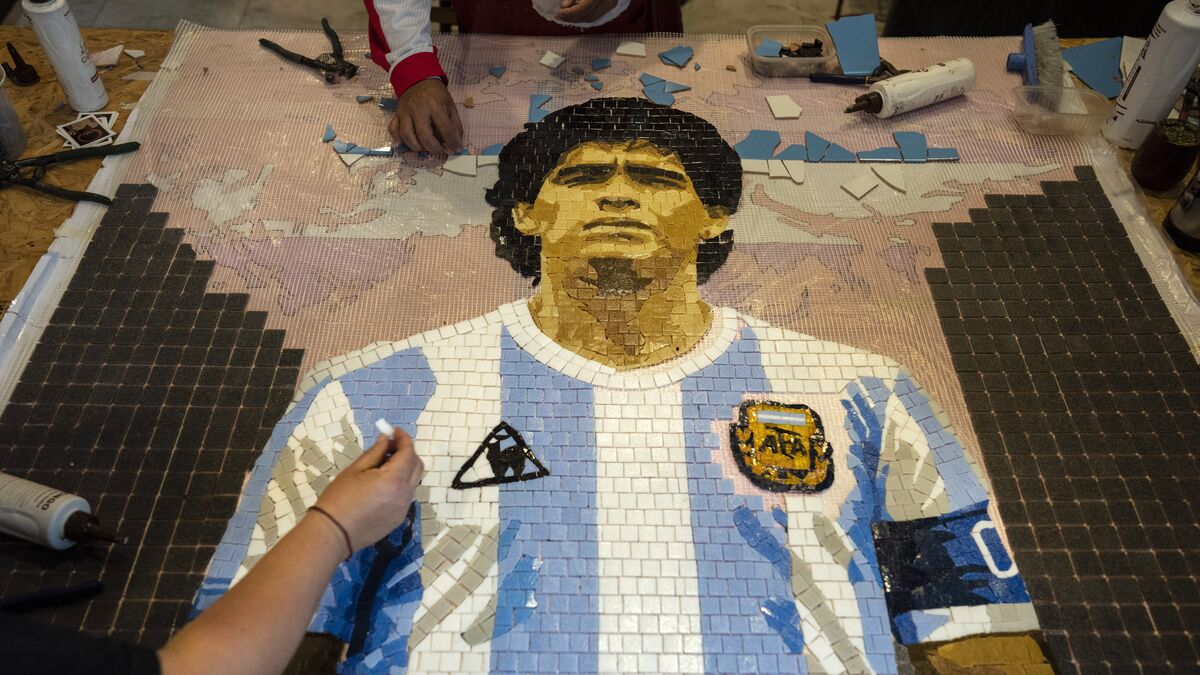 Maradona’s Hand of God ball set for auction in Texas, expected to fetch $10 million