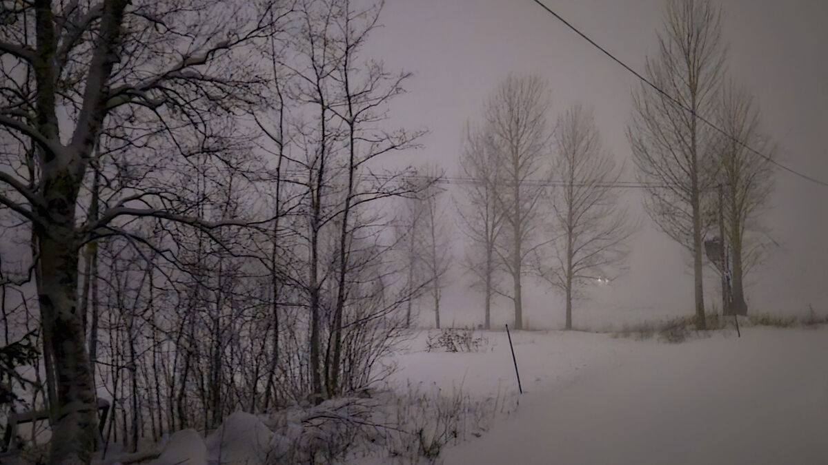The storm is reaching its peak - in the middle of its strongest