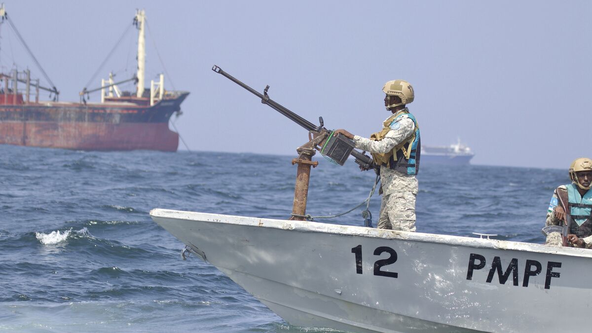 Cargo ship hijacked by pirates off Somalia, monitors say