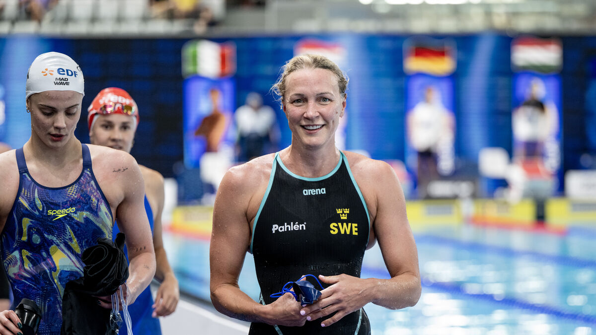 Sjöström wins European 50m butterfly gold in comeback after childbirth