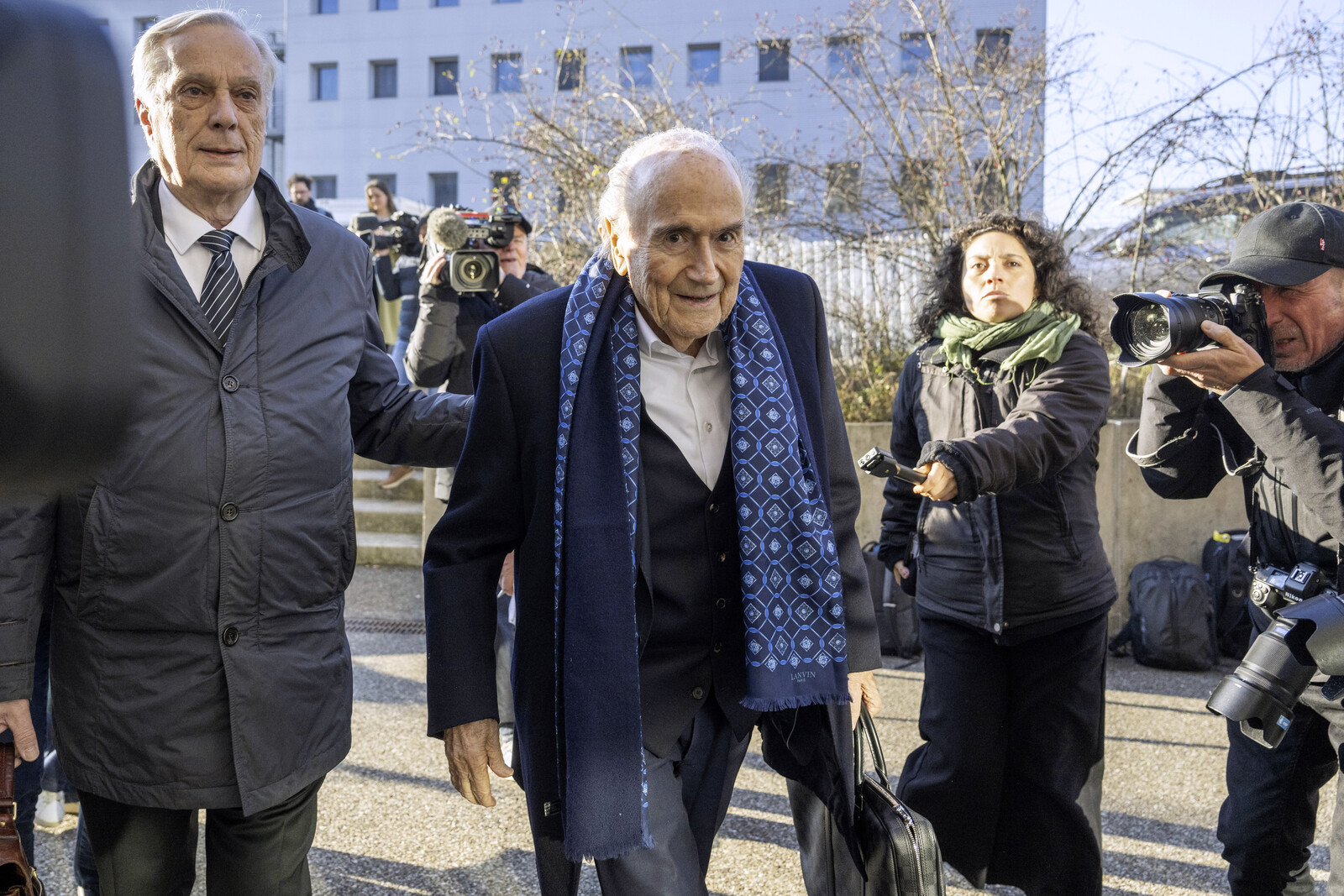 Sepp Blatter and Michel Platini Face Swiss Court Again Over 2011 Payment