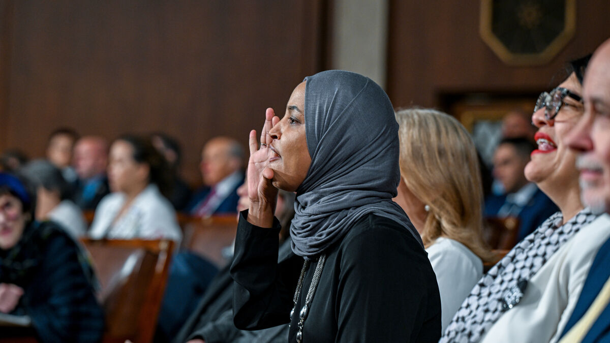Scream during Trump's speech: Rep.