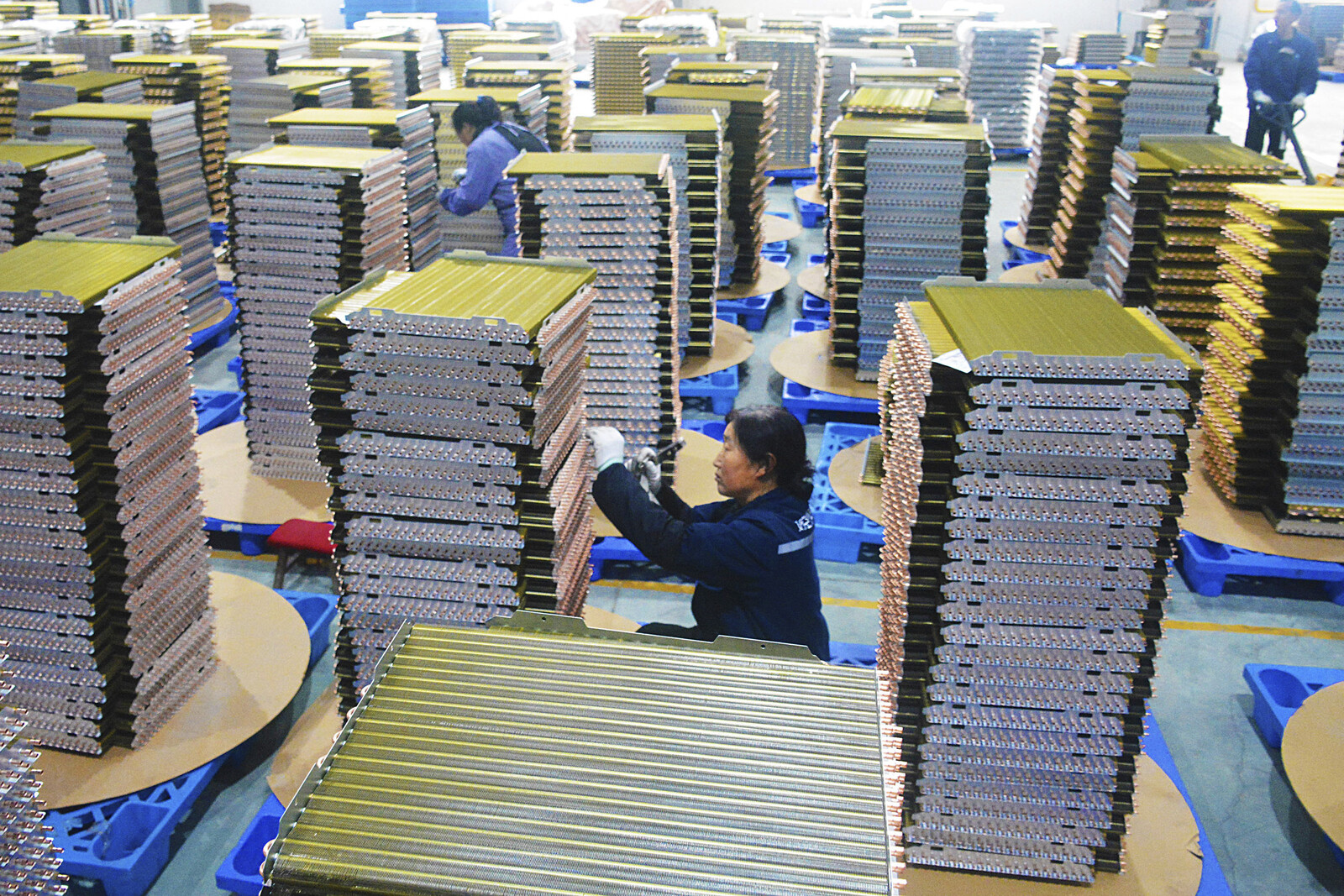 Slightly increased pressure in China's industry