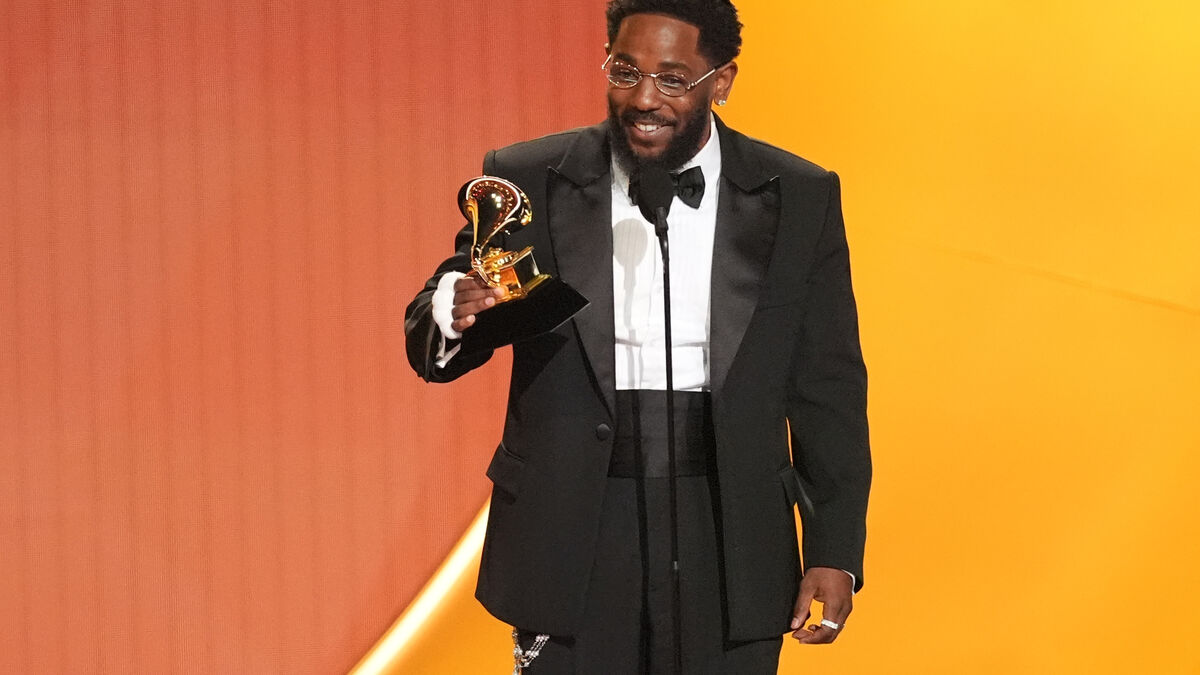 Kendrick Lamar makes history at Grammys as the hip-hop artist with the most Grammy wins