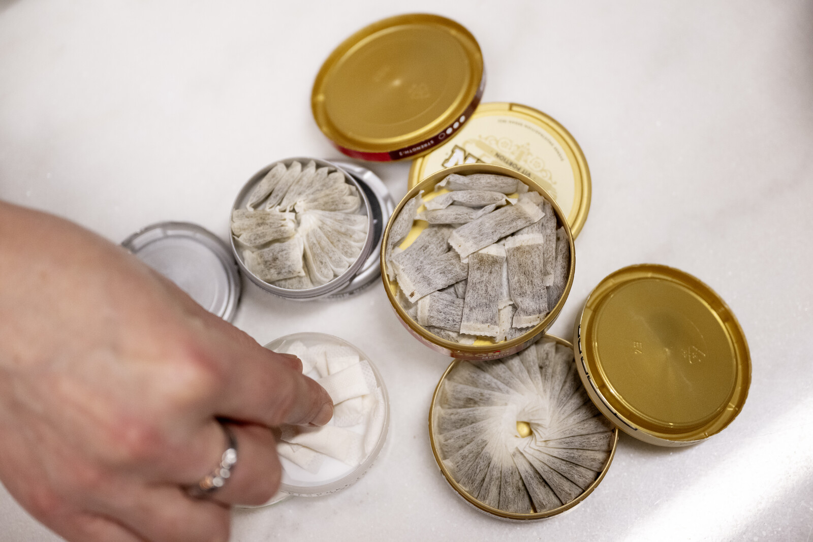 Twelve snus varieties are being recalled
