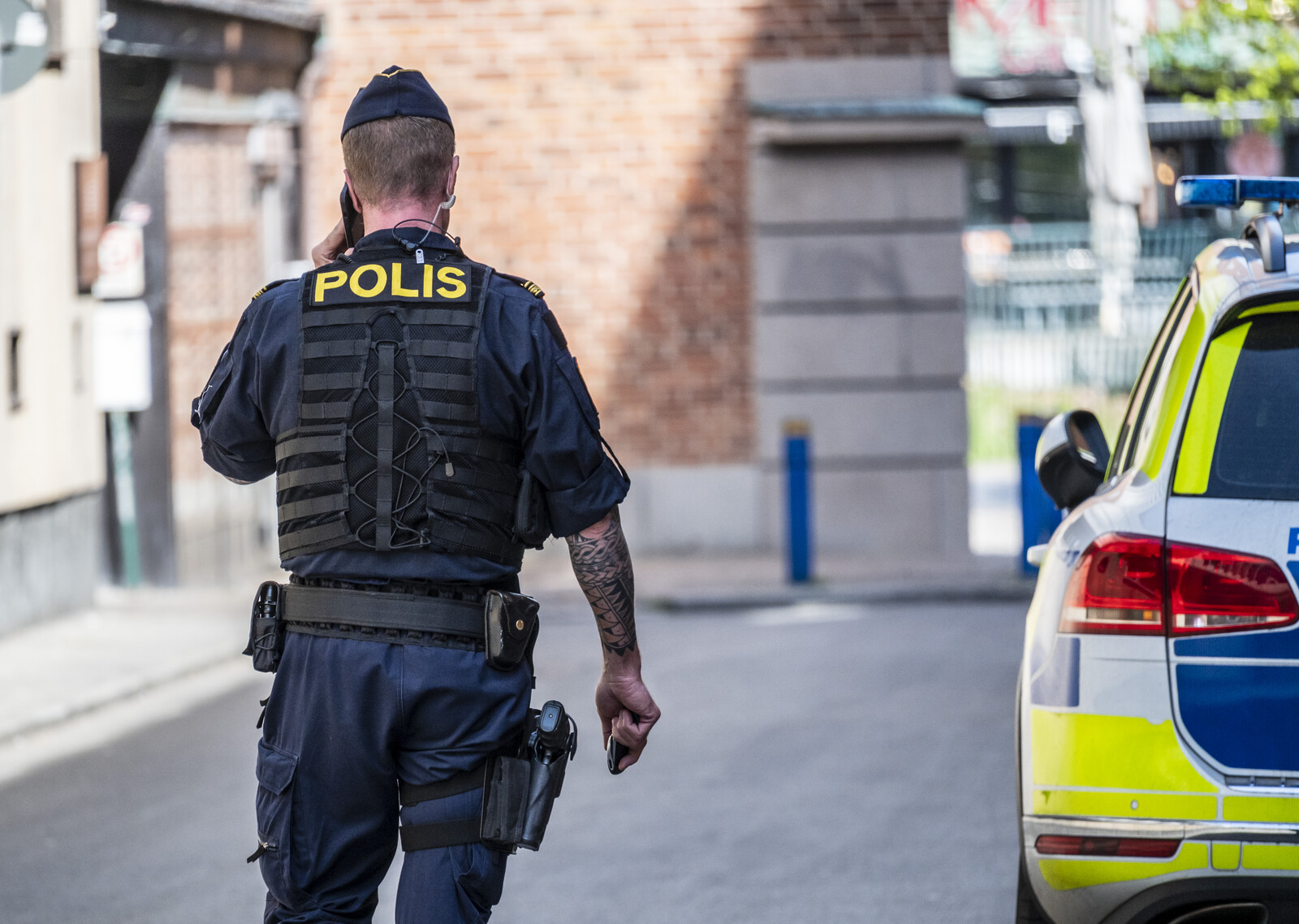 False School Attack Drill in