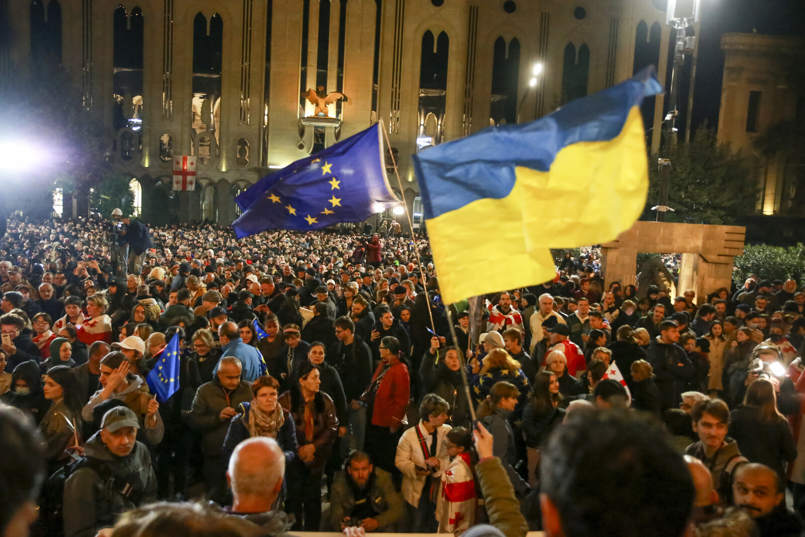 Georgia: Protests against electoral fraud