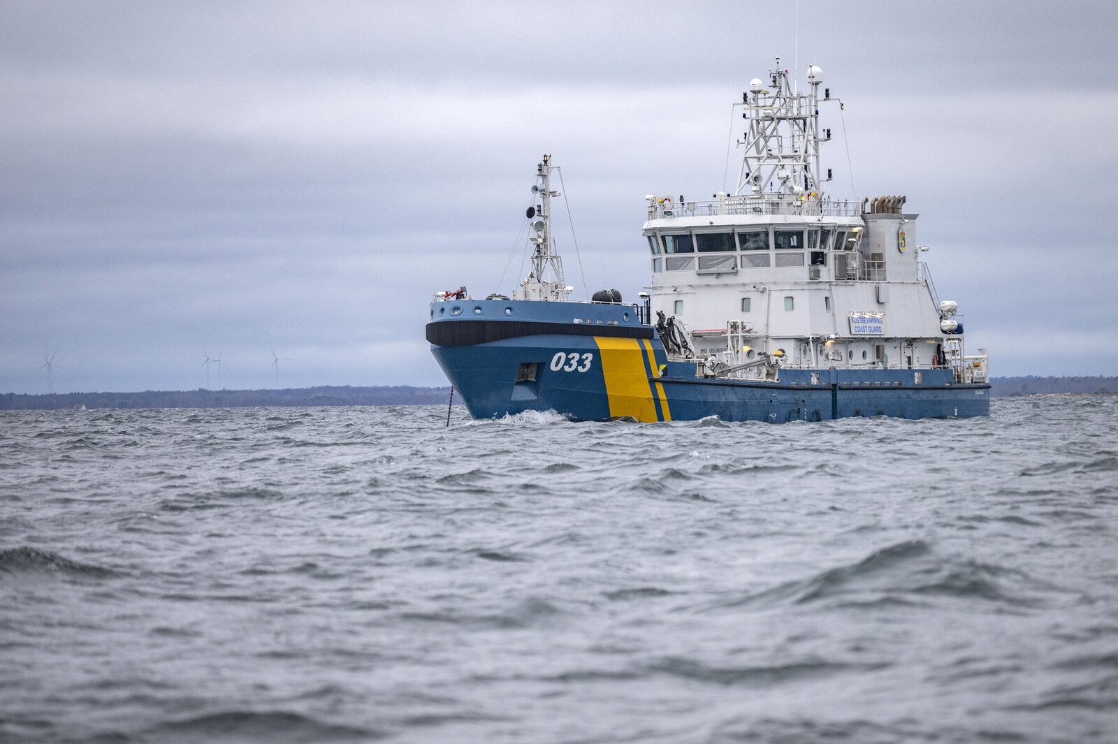 Coast Guard on site after suspected sabotage