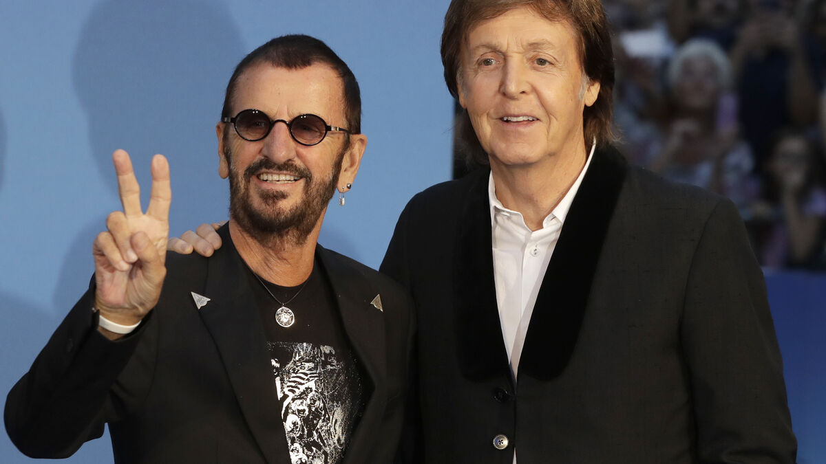 Paul McCartney duets with Ringo Starr on Home to Us