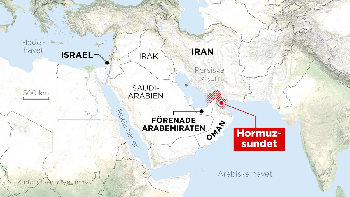 The oil pipelines that circle the strait - Everything helps