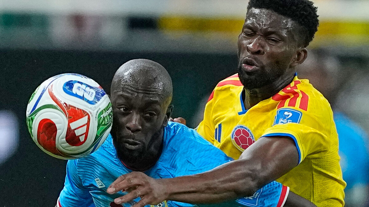 Colombia advances at World Cup after 1-0 win against Congo-Kinshasa