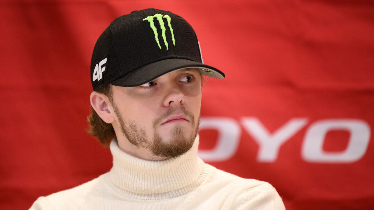 Oliver Solberg crashed in pursuit