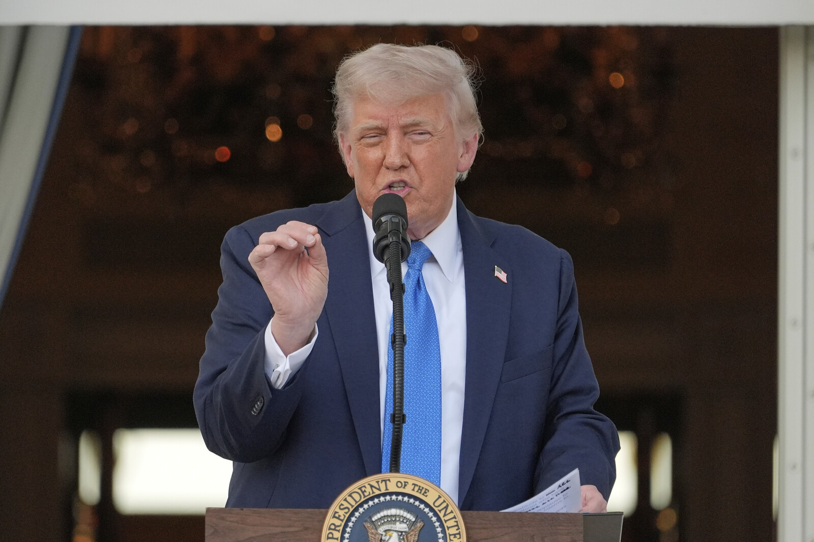 Trump Orders Travel Ban from