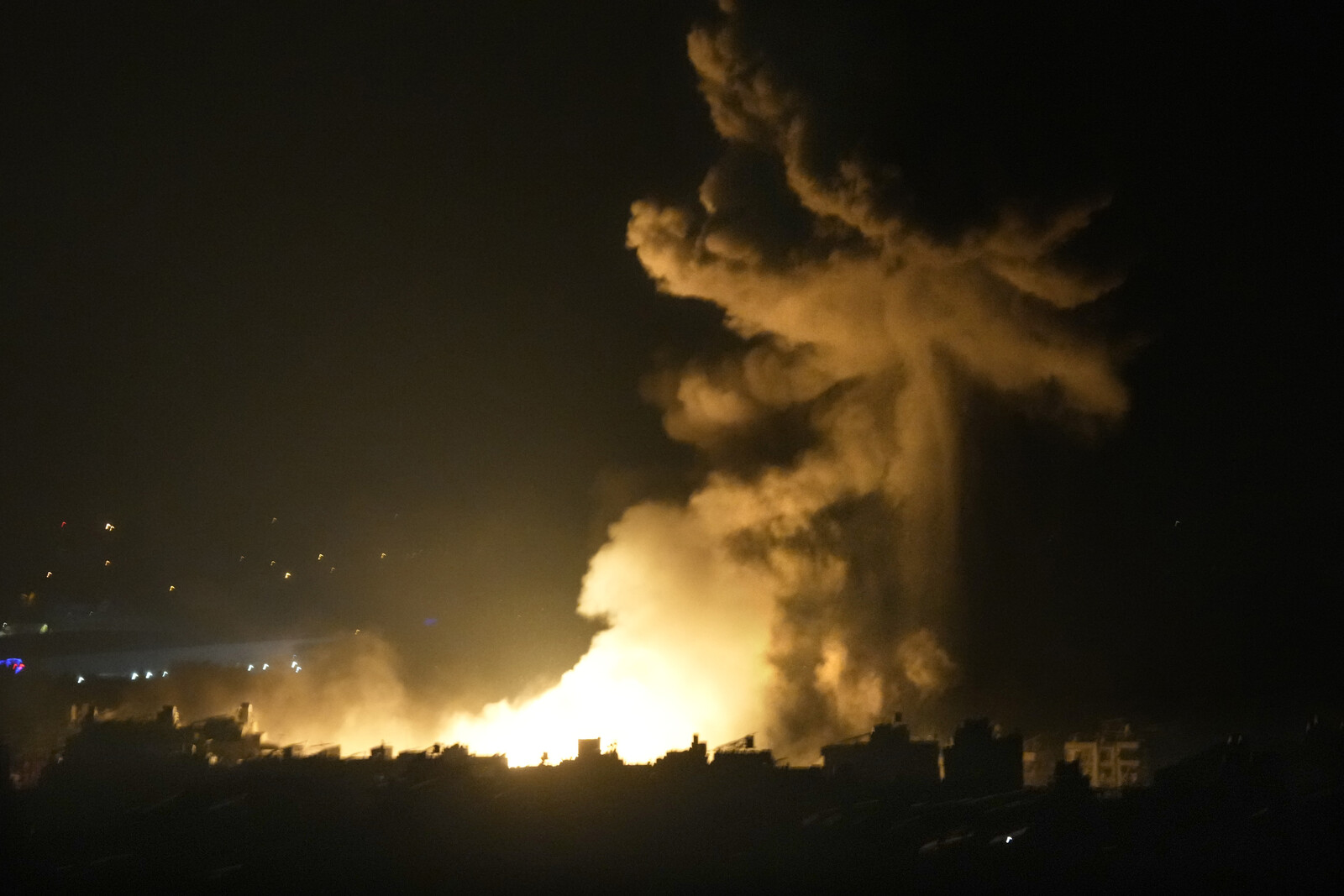 Many Raids in Beirut –
