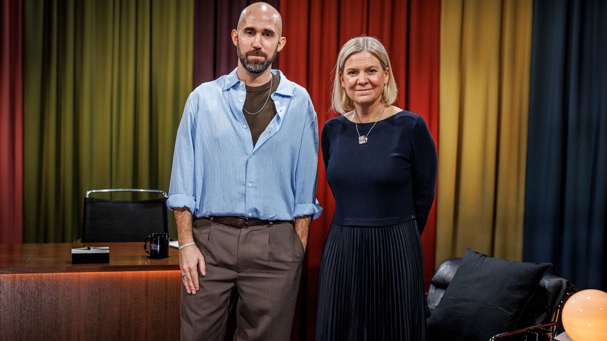 Magdalena Andersson on TV: Who is Brad Pitt?