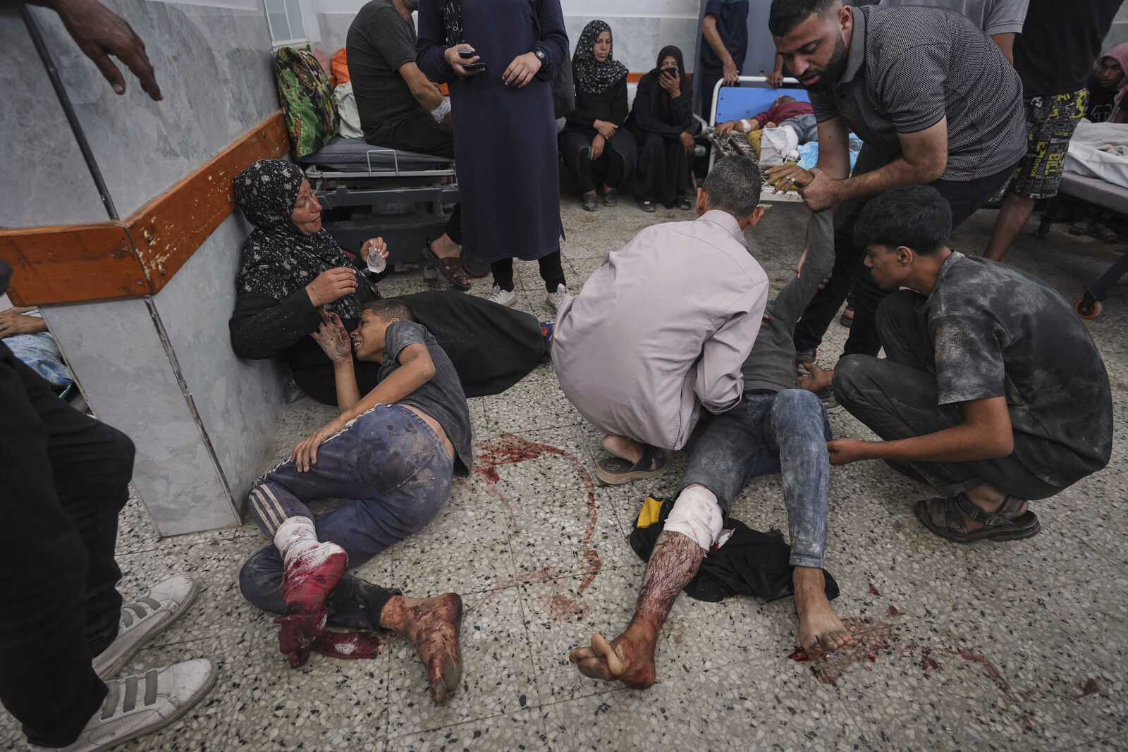 Gaza Aid Center Violence Strains