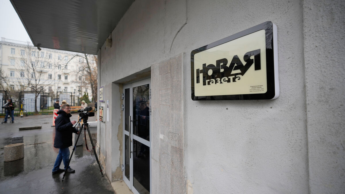 Russian independent newspaper Novaya Gazeta
