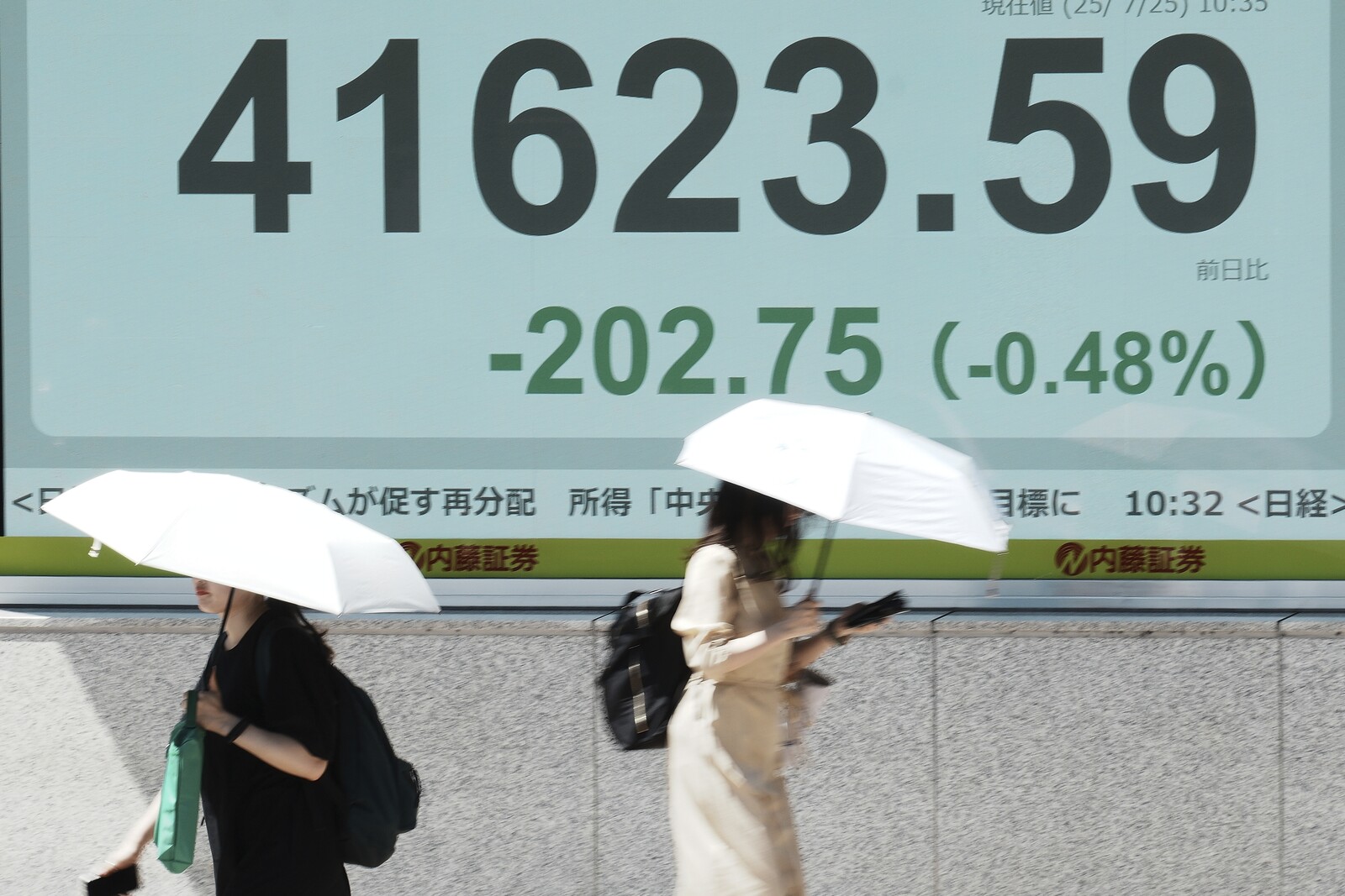 Asian Stock Markets Fall After Customs Agreement Boost