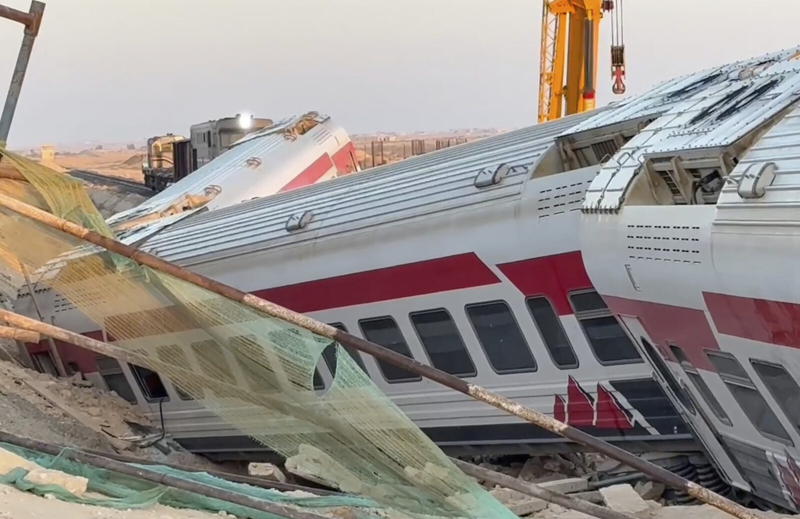 Egypt Train Derailment: Over 90