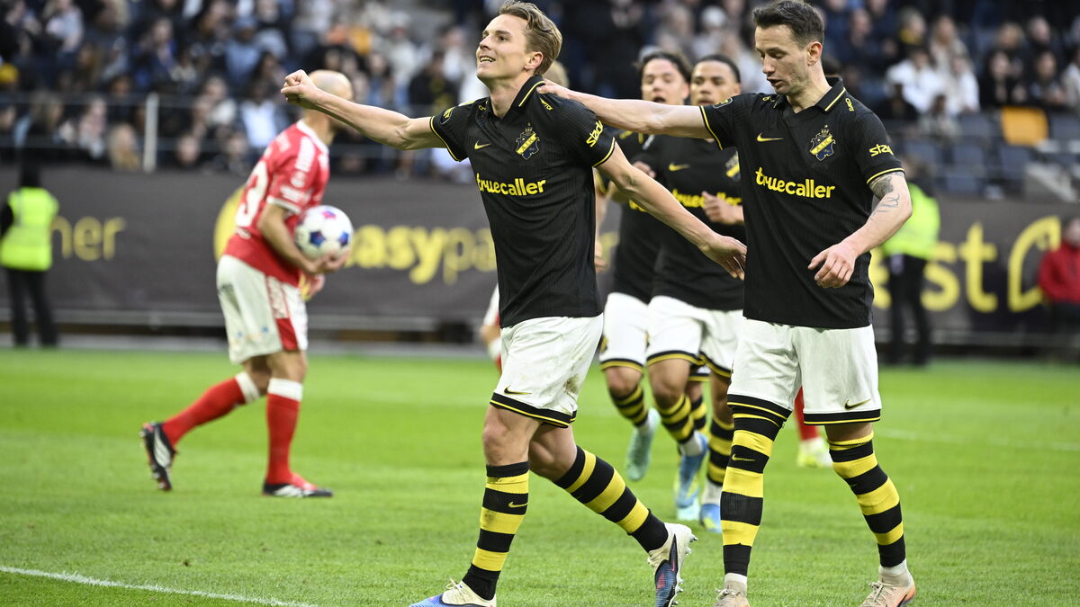 Penalty goal saved AIK, they