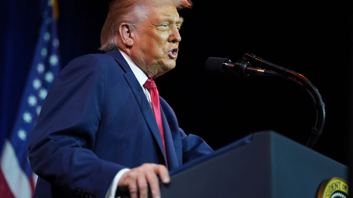 Trump says he is not