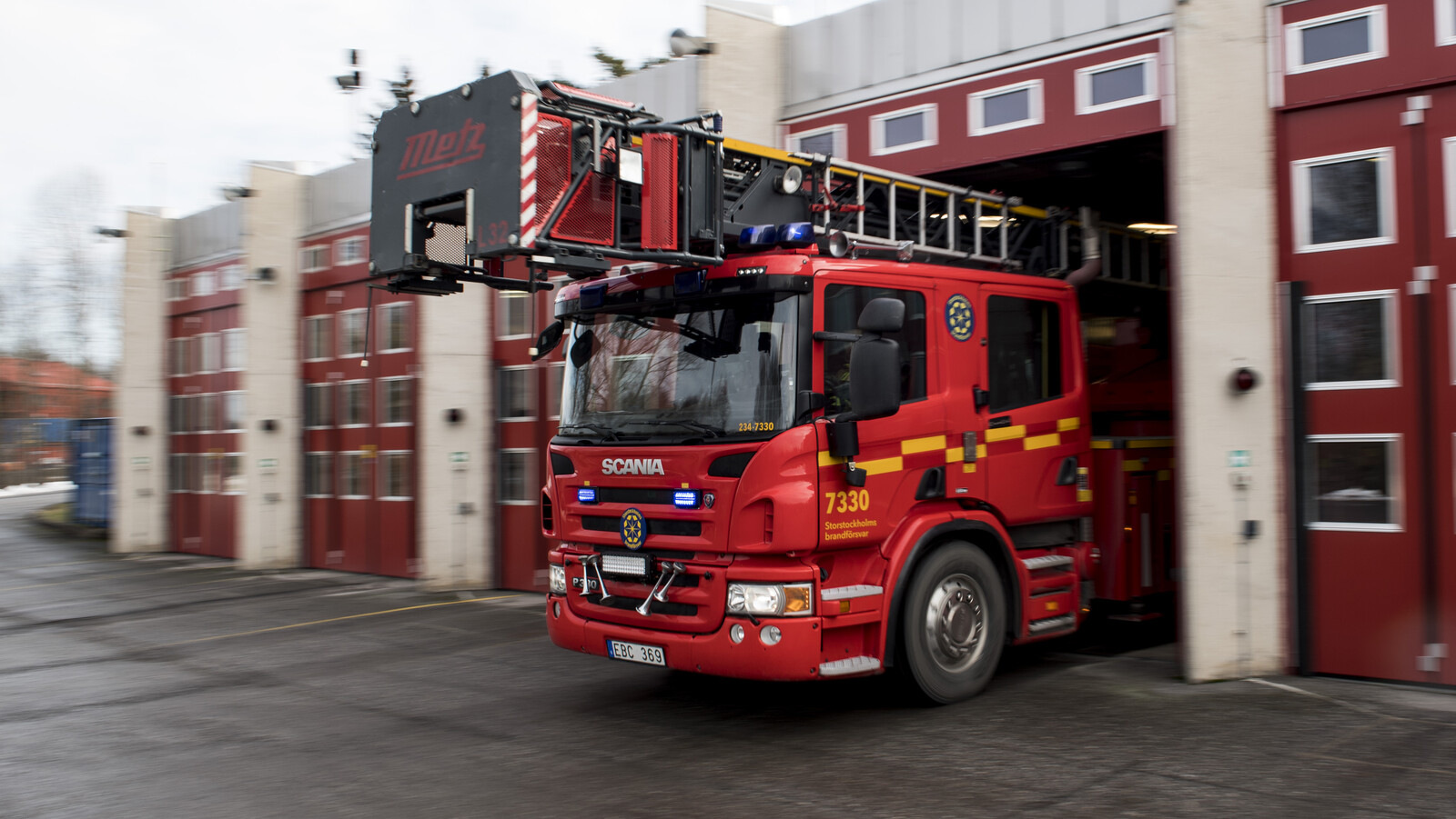 One Detained after Fire in Vimmerby