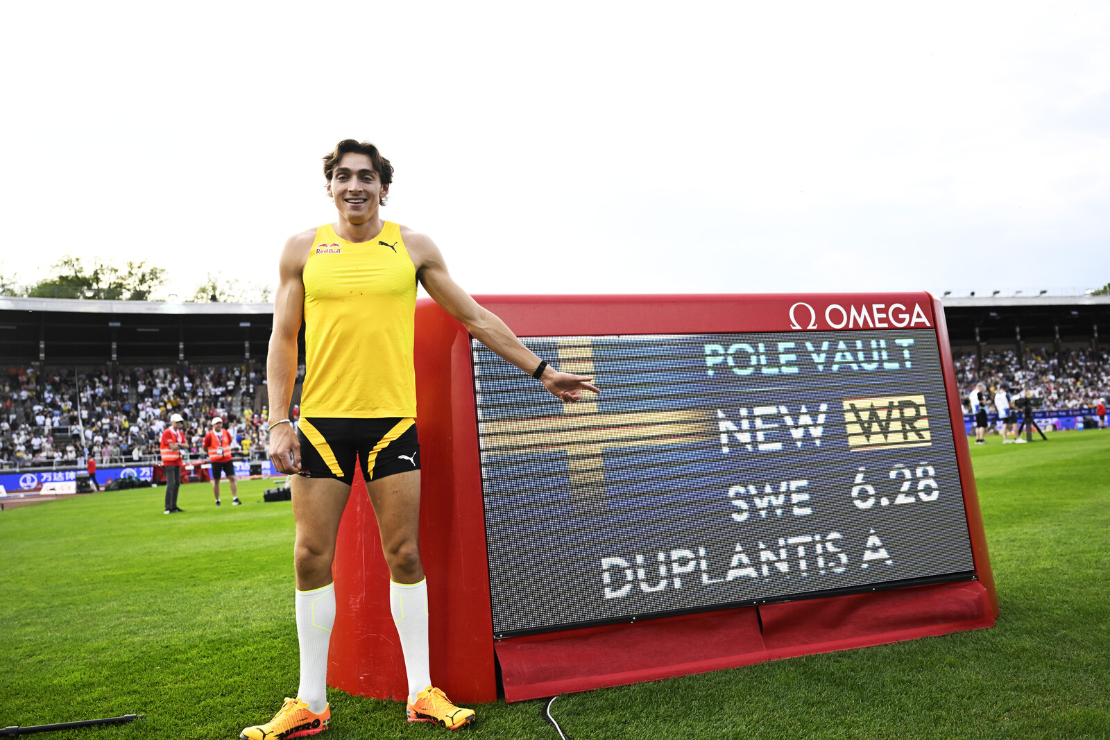 Highlights of the Finland-Sweden Athletics International at Stockholm Stadium