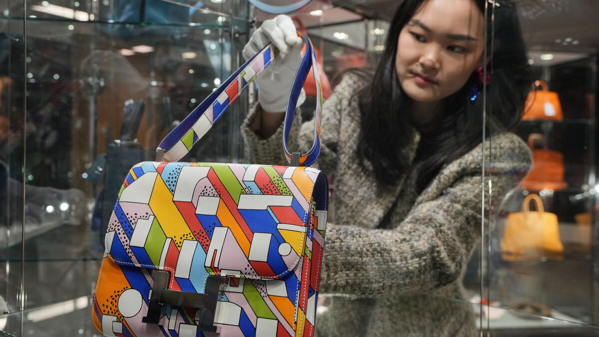 Hermès shares plummet - fewer