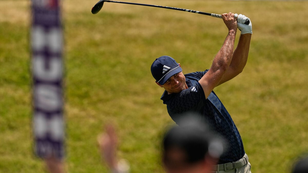 Åberg slips down the St. Jude Championship leaderboard after four bogeys and a double bogey