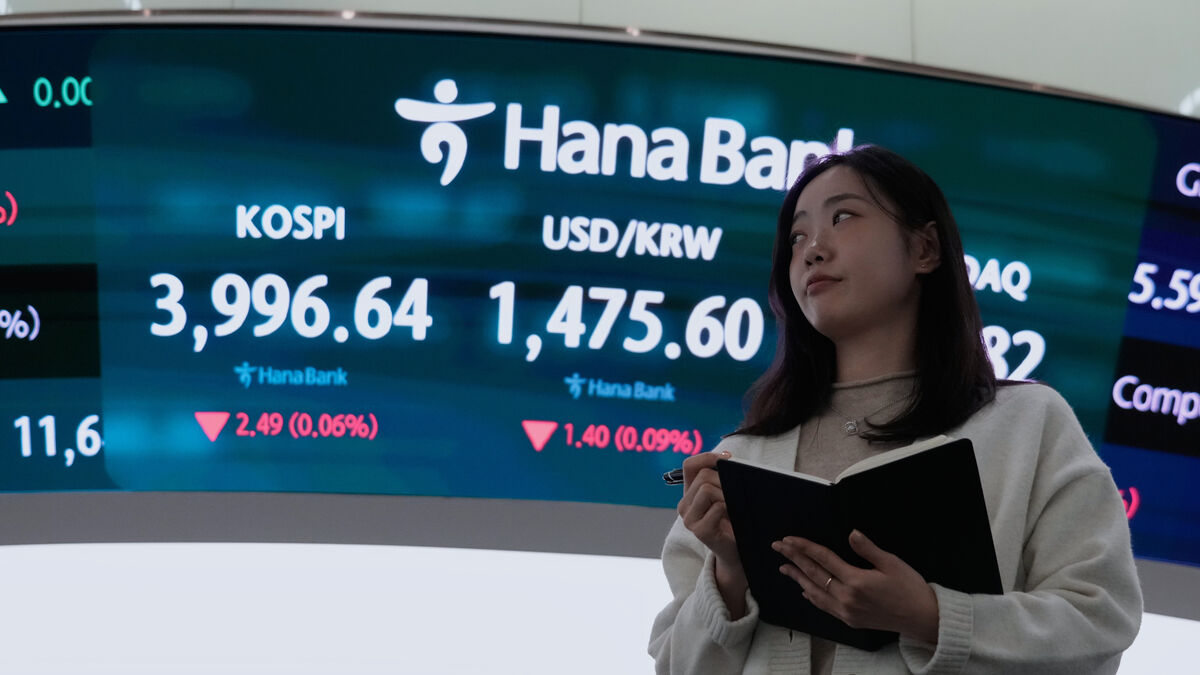 Down on Asian stock markets
