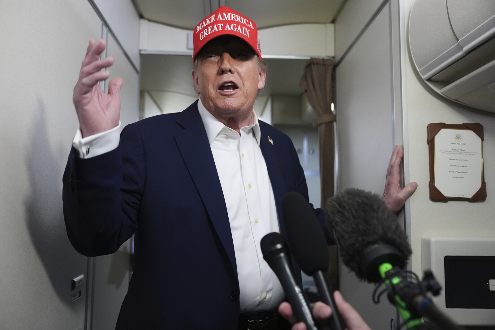 Trump Signs Twelve Tariff Notices