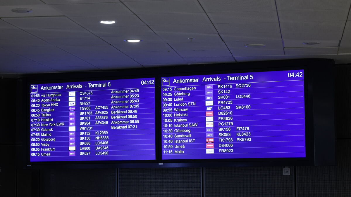 Swedes in Dubai can be reimbursed for the Foreign Ministry charter flight