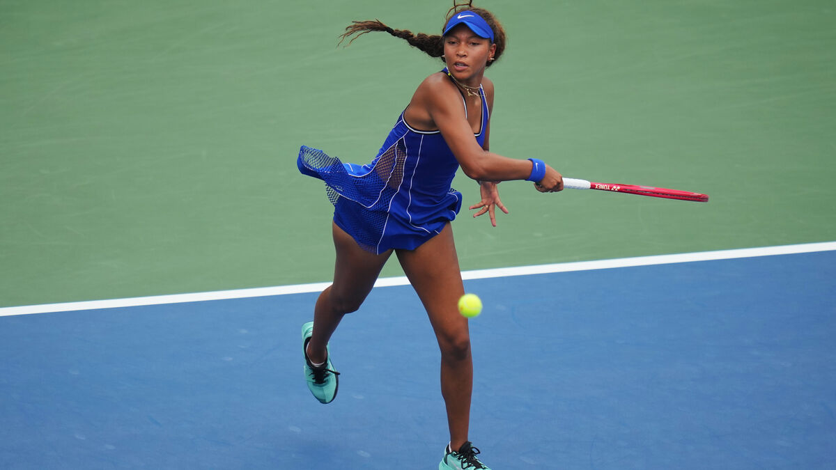 Thea Frodin, who played Serena Williams in King Richard, makes US Open debut