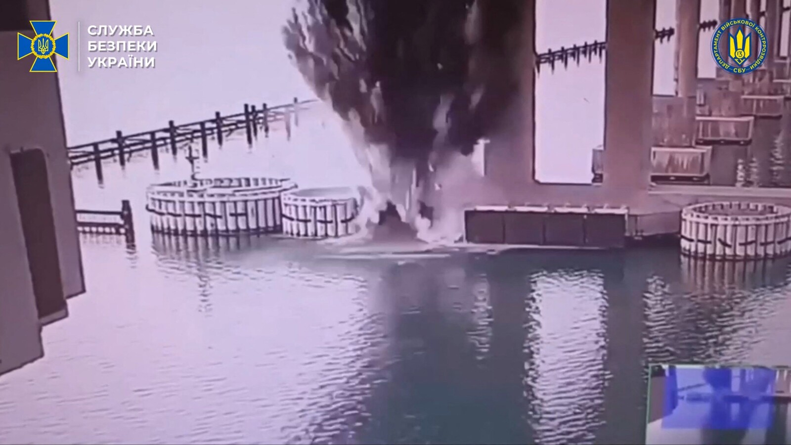 Ukraine Claims Underwater Attack on