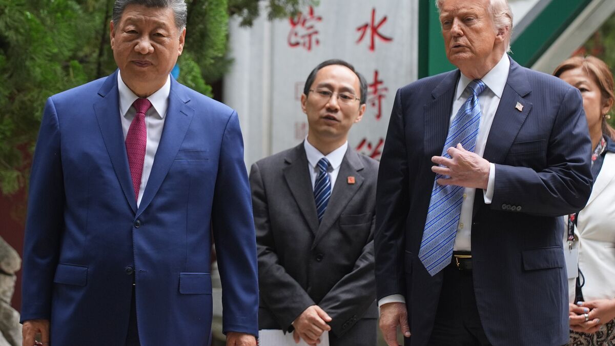 US president Donald Trump meets Chinese leader Xi Jinping as AI competition tops agenda