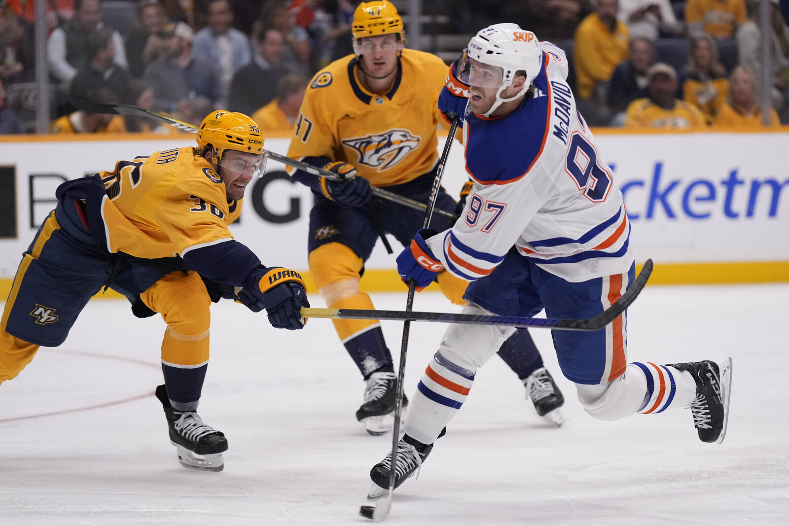 Not until then is the NHL star back