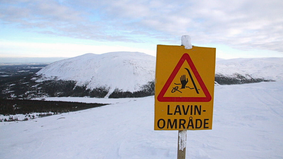 Dangerous avalanche conditions around Tärnaby and Hemavan