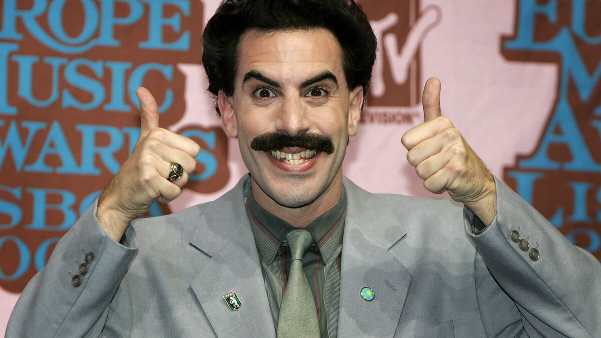 Borat anger in Kazakhstan -
