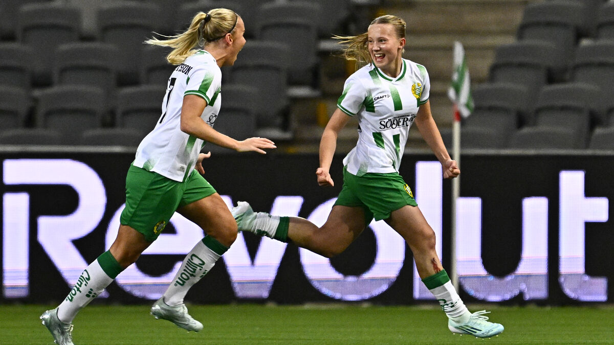 Teenagers lead Hammarby to top of Swedish women’s league with 4-0 win over IFK Norrköping