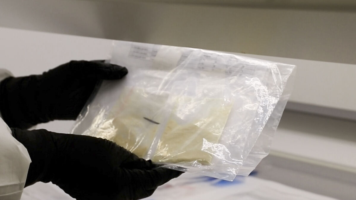 Large seizure of deadly nitazene