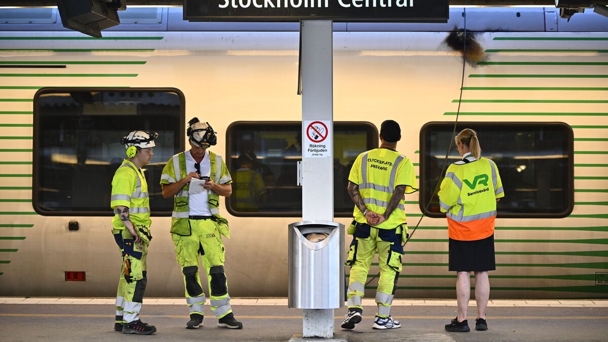 Train traffic resumes after electrical fault in southern Stockholm is fixed