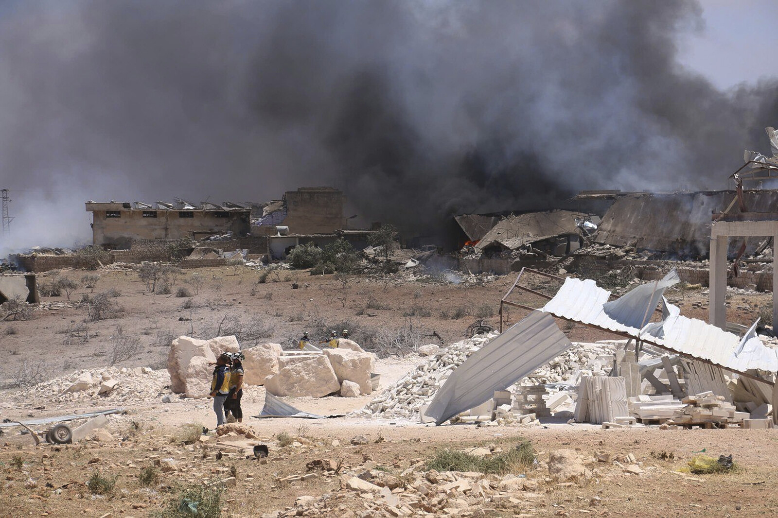 Ammunition Depot Explosion in Syria