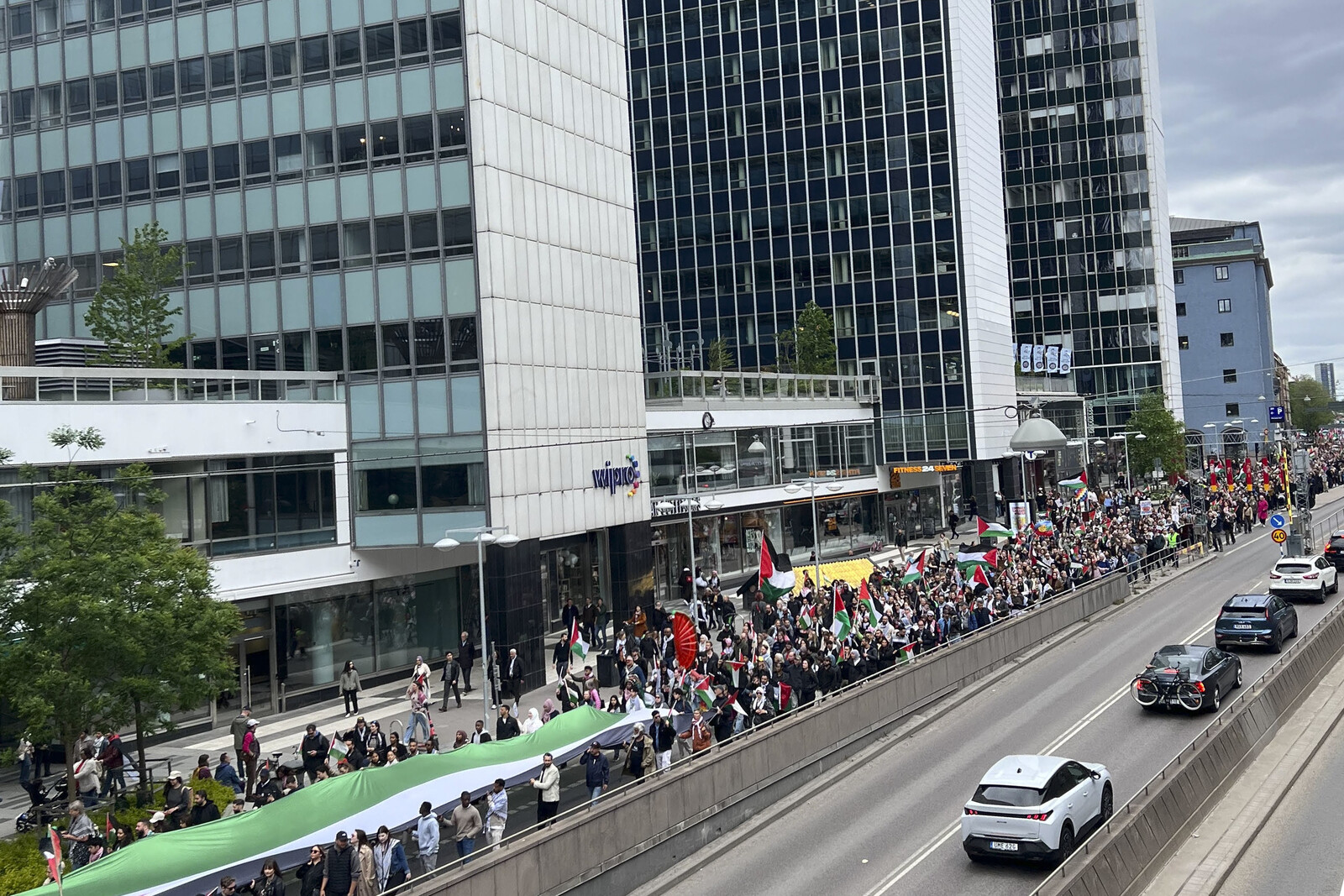 30,000 Attend Pro-Palestinian Rally in