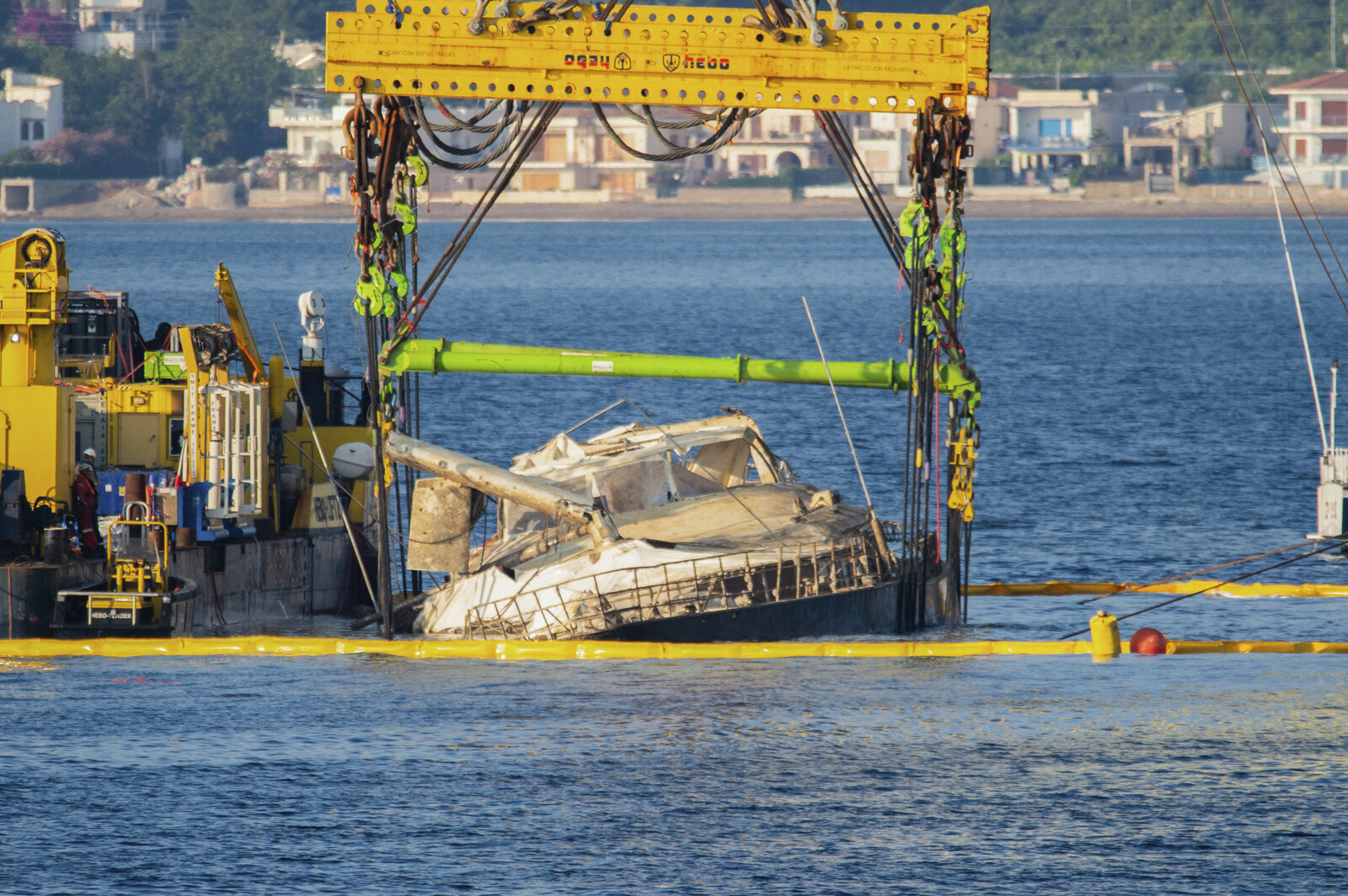 Luxury Yacht Bayesian Salvaged After