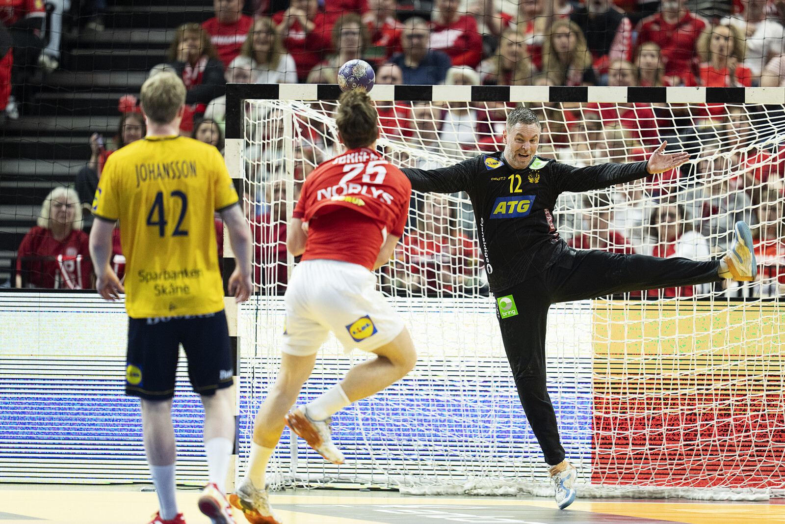 Sweden Upsets Denmark in EHF Euro Cup Handball Match