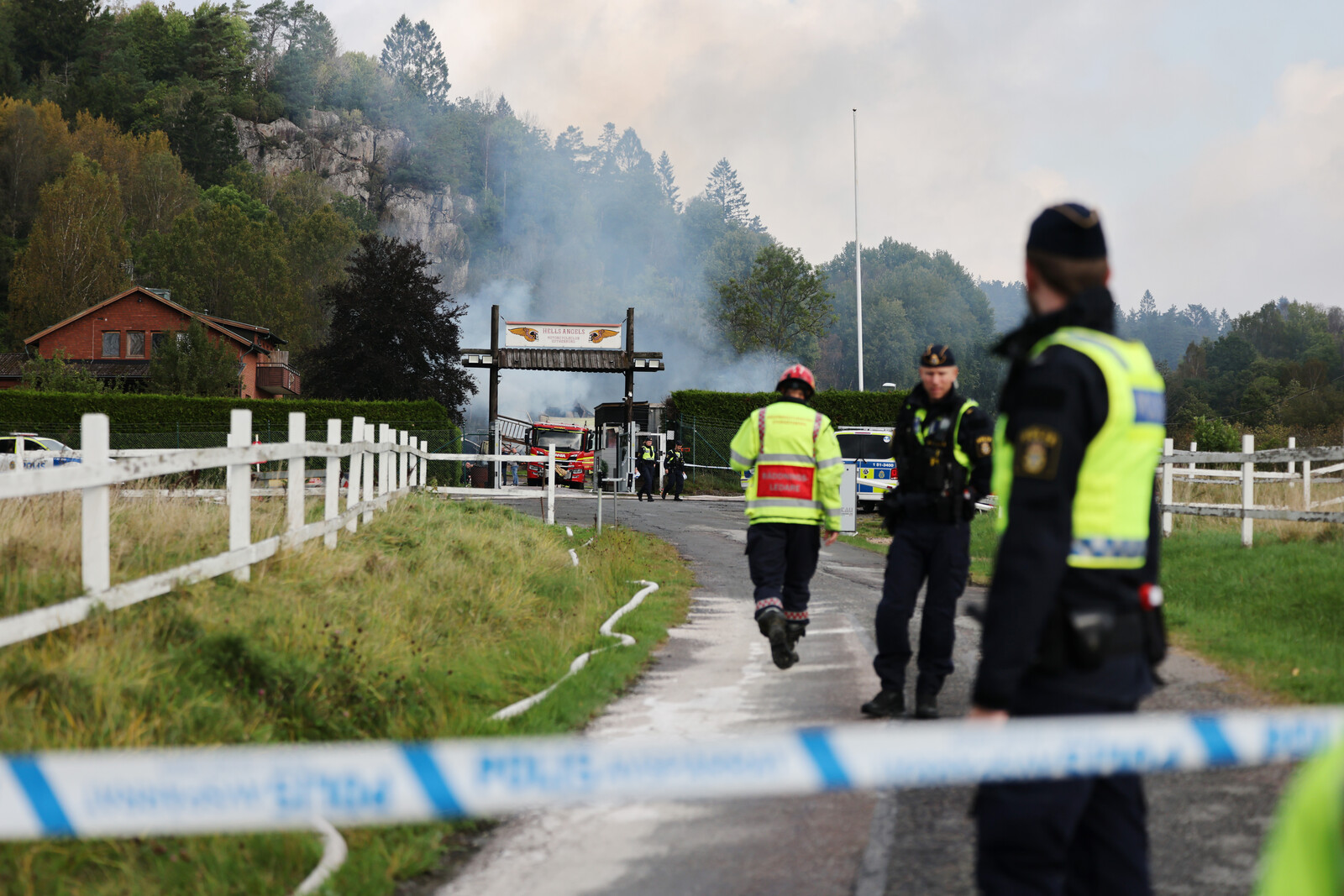 Fire at Hells Angels Site in Gothenburg Leads to Bomb Discovery